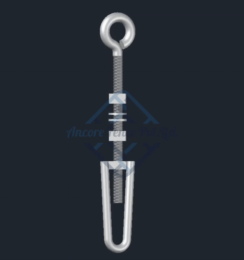 Eye Bolt with U Adaptor Set